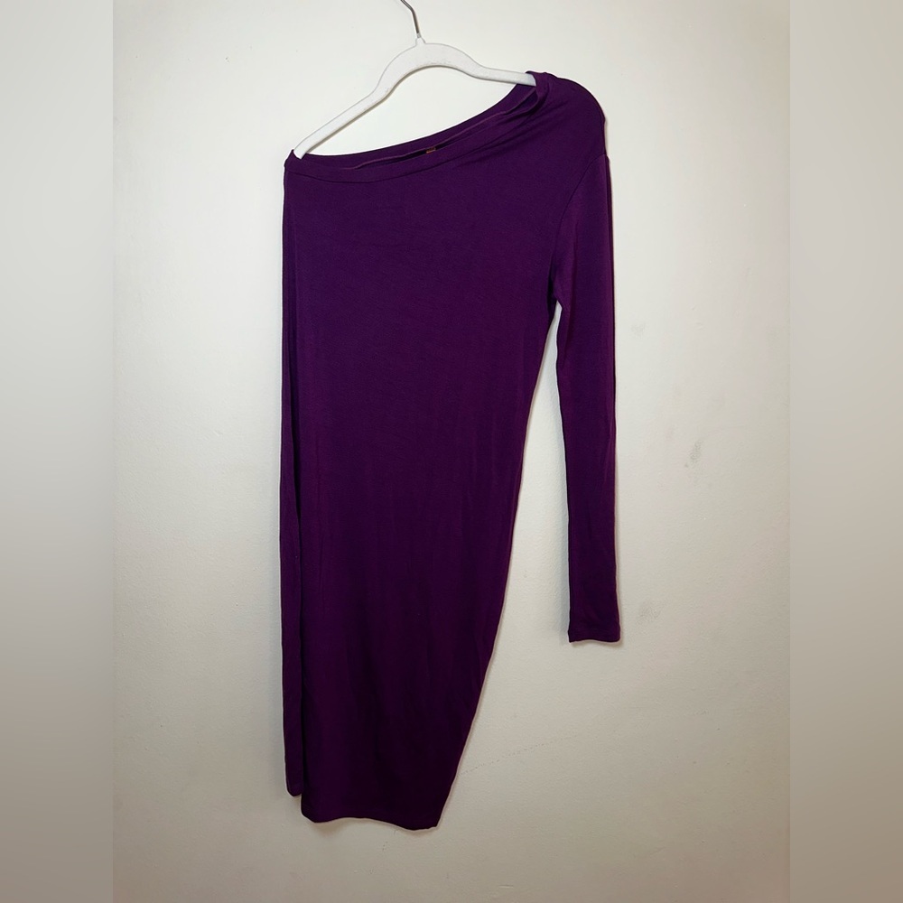 Rachel Pally One Sleeve Dress in Purple Size Medium NWT - Picture 5 of 5